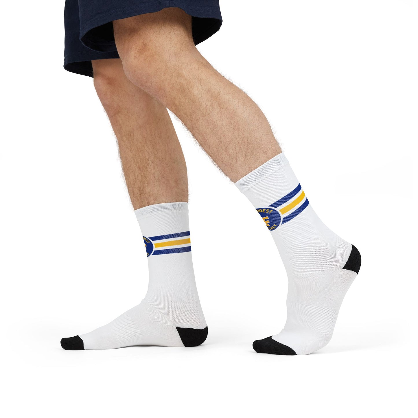 Lake Forest Hockey Crew Socks