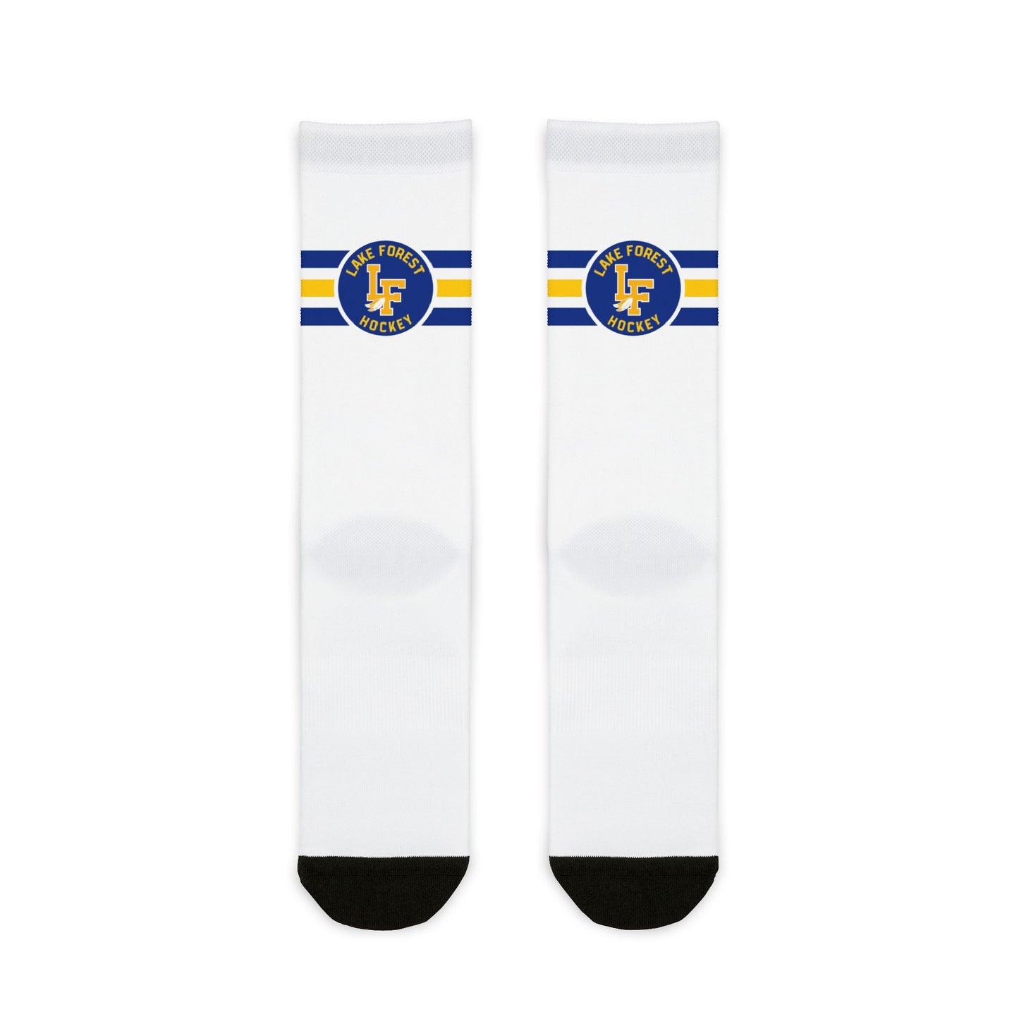 Lake Forest Hockey Crew Socks