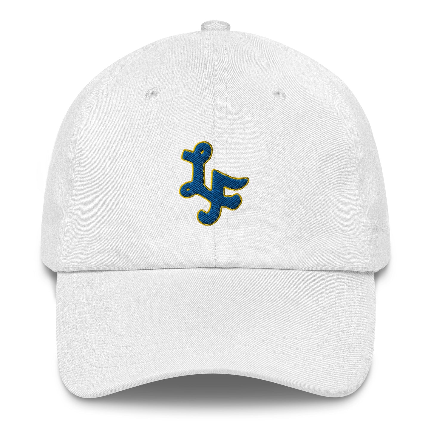 Lake Forest Retro Monogram White Hat
