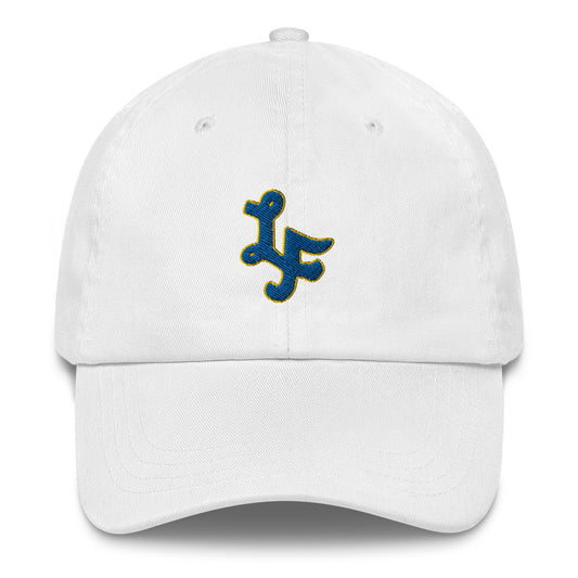 Lake Forest Retro Monogram White Hat