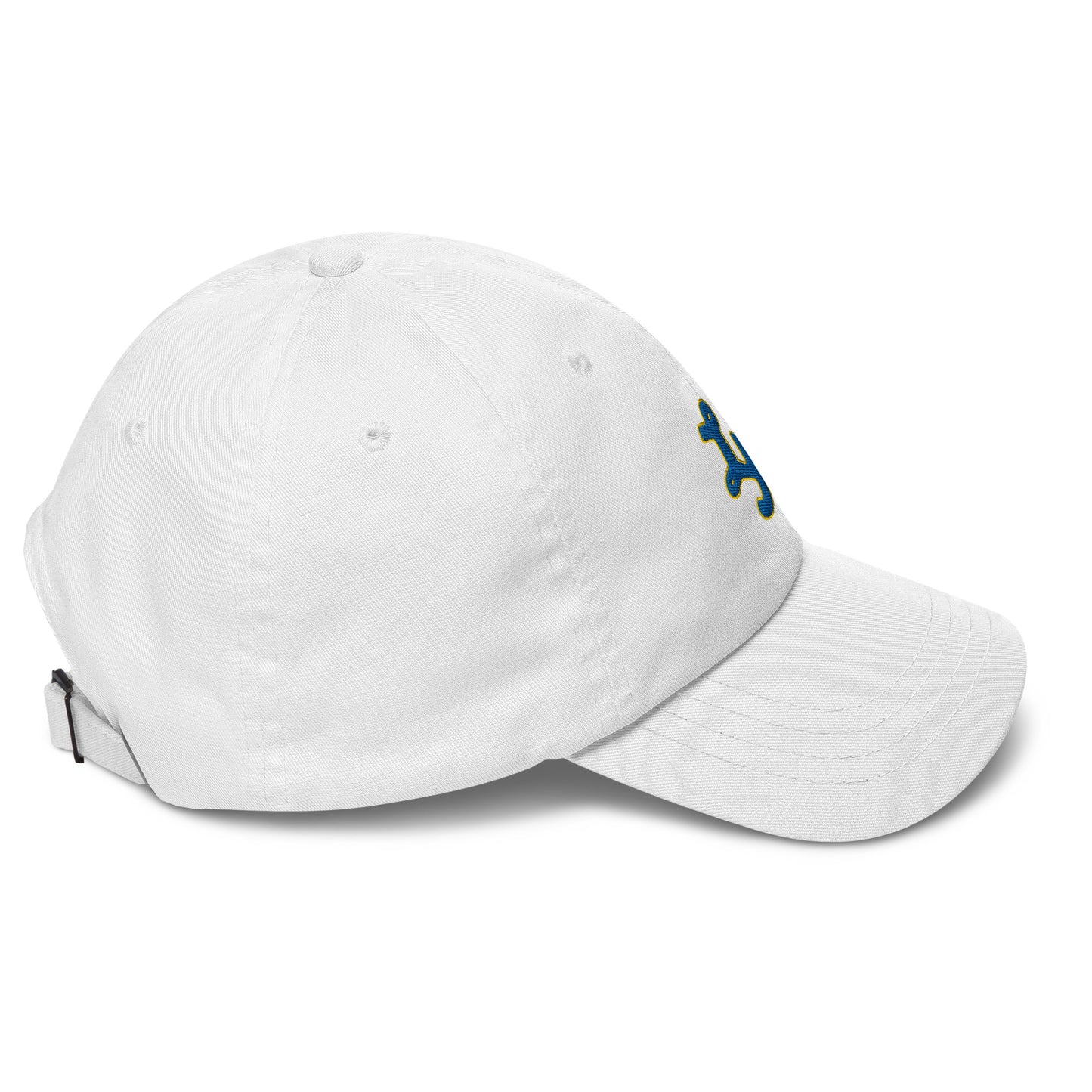 Lake Forest Retro Monogram White Hat